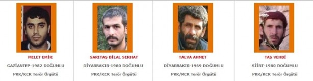 Foto - İşte aranan o teröristler