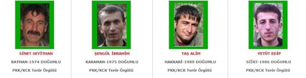 Foto - İşte aranan o teröristler