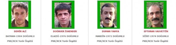 Foto - İşte aranan o teröristler