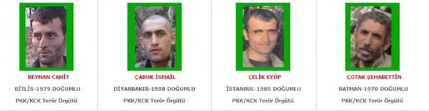 Foto - İşte aranan o teröristler