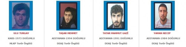Foto - İşte aranan o teröristler