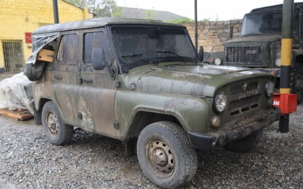 Foto - İşte Azerbaycan'ın Ermenistan'dan ele geçirdiği ganimetler!