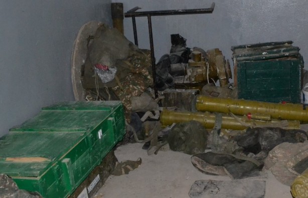 Foto - İşte Azerbaycan'ın Ermenistan'dan ele geçirdiği ganimetler!