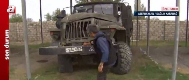 Foto - İşte Azerbaycan'ın Ermenistan'dan ele geçirdiği ganimetler!