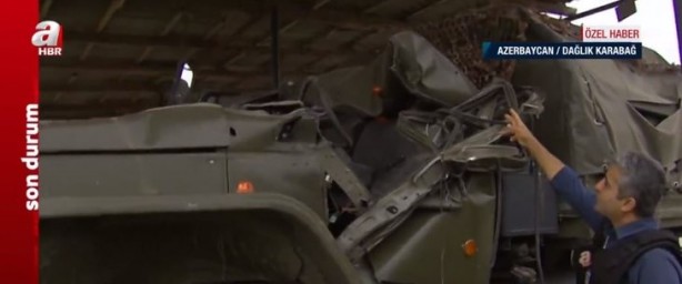 Foto - İşte Azerbaycan'ın Ermenistan'dan ele geçirdiği ganimetler!