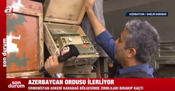 Foto - İşte Azerbaycan'ın Ermenistan'dan ele geçirdiği ganimetler!