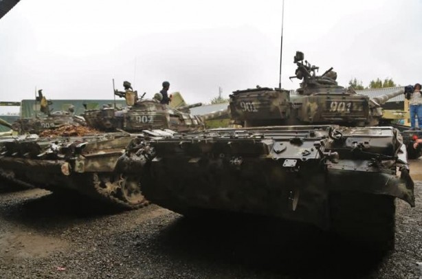 Foto - İşte Azerbaycan'ın Ermenistan'dan ele geçirdiği ganimetler!