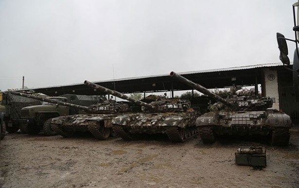 Foto - İşte Azerbaycan'ın Ermenistan'dan ele geçirdiği ganimetler!