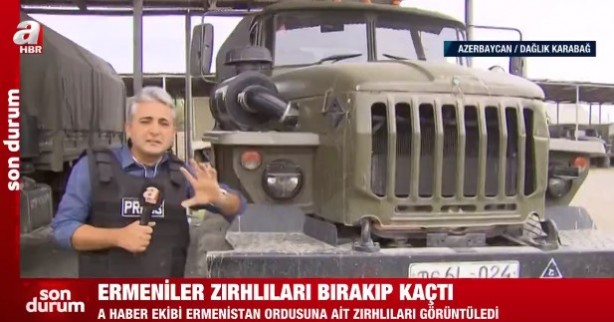 Foto - İşte Azerbaycan'ın Ermenistan'dan ele geçirdiği ganimetler!