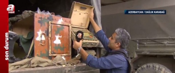 Foto - İşte Azerbaycan'ın Ermenistan'dan ele geçirdiği ganimetler!