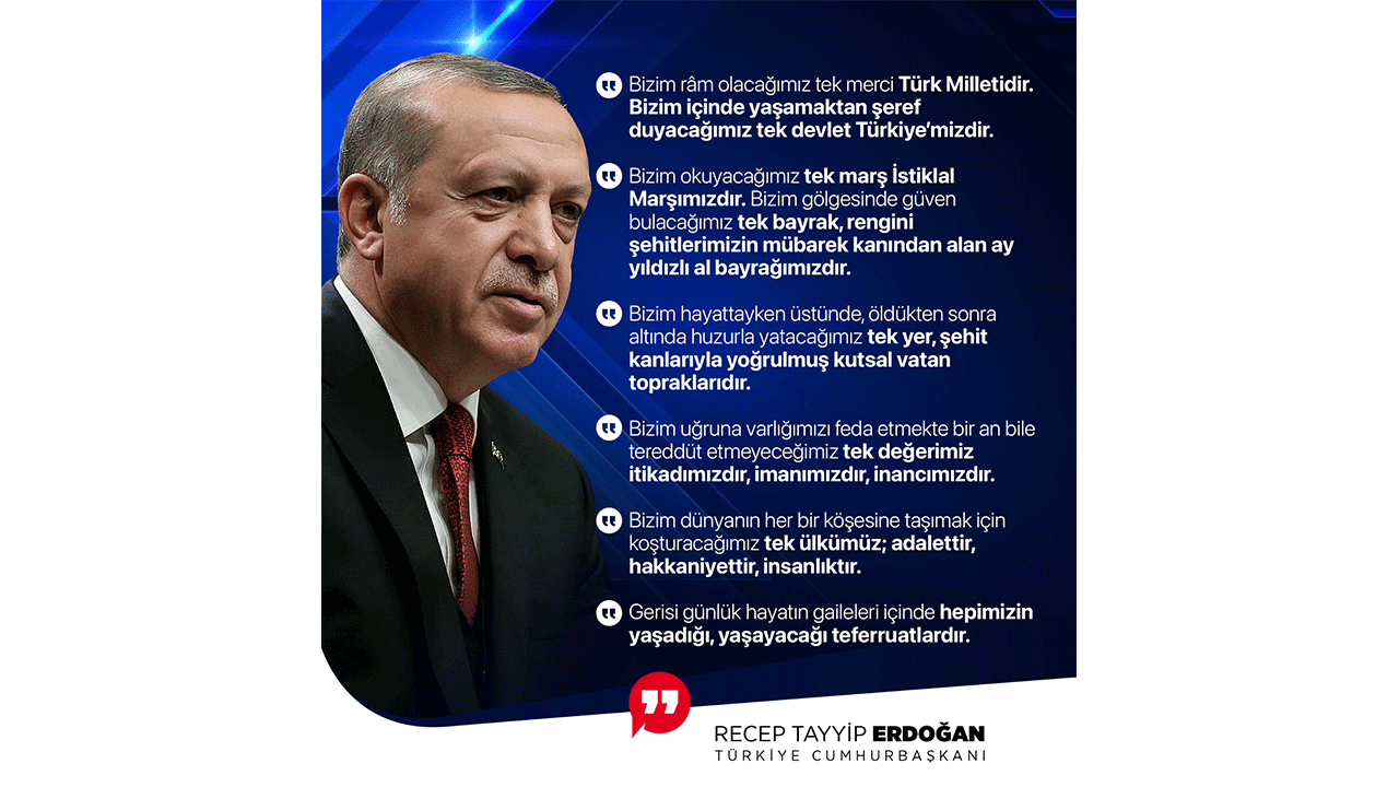 Foto - İşte Başkan Erdoğan’ın öne çıkan mesajları! Tarihı̇ kongrede tarihe düşen notlar
