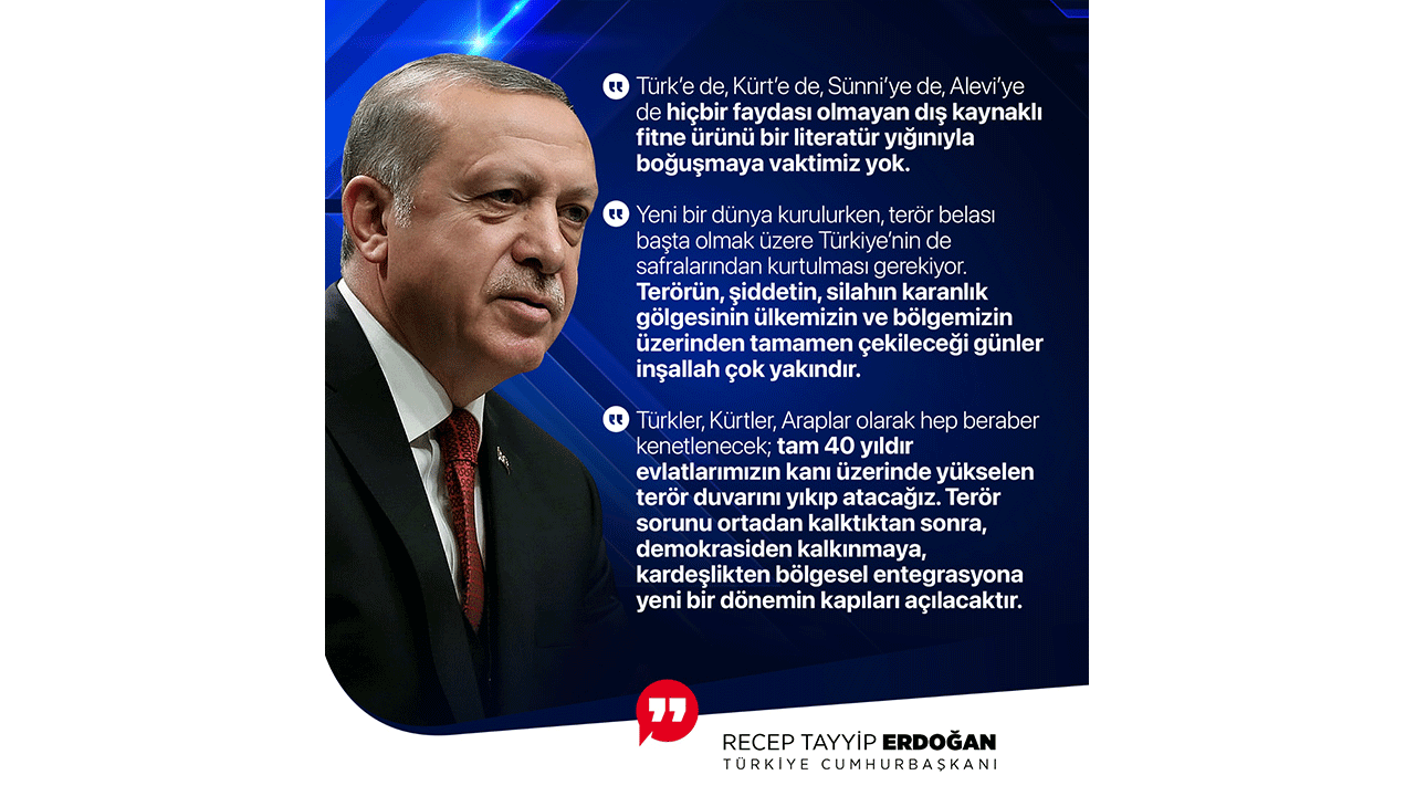 Foto - İşte Başkan Erdoğan’ın öne çıkan mesajları! Tarihı̇ kongrede tarihe düşen notlar