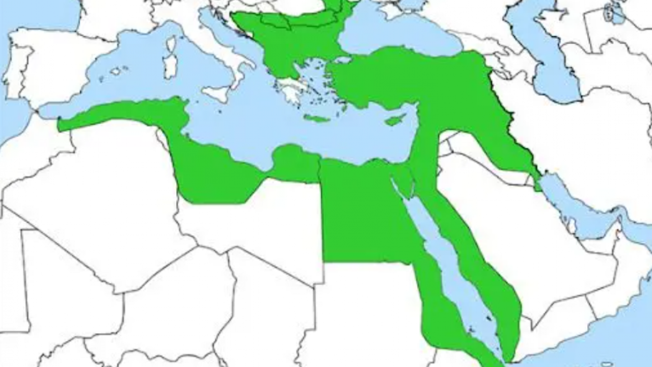 İşte bir zamanlar Osmanlı toprağı olan ülkeler! Haritayı gören inanamıyor!
