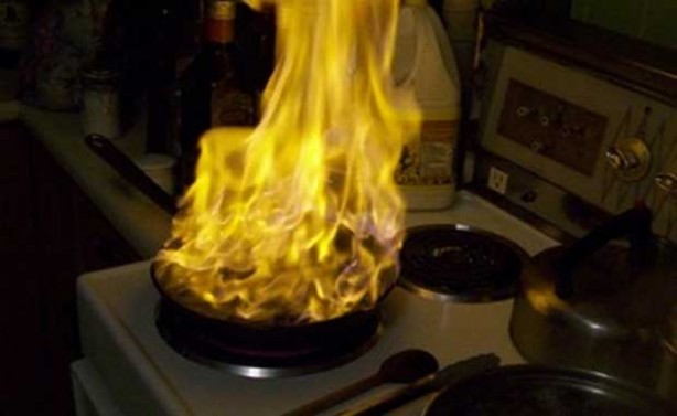 Foto - İşte birbirinden korkunç mutfak kazaları