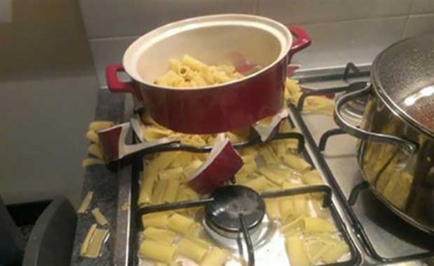 Foto - İşte birbirinden korkunç mutfak kazaları