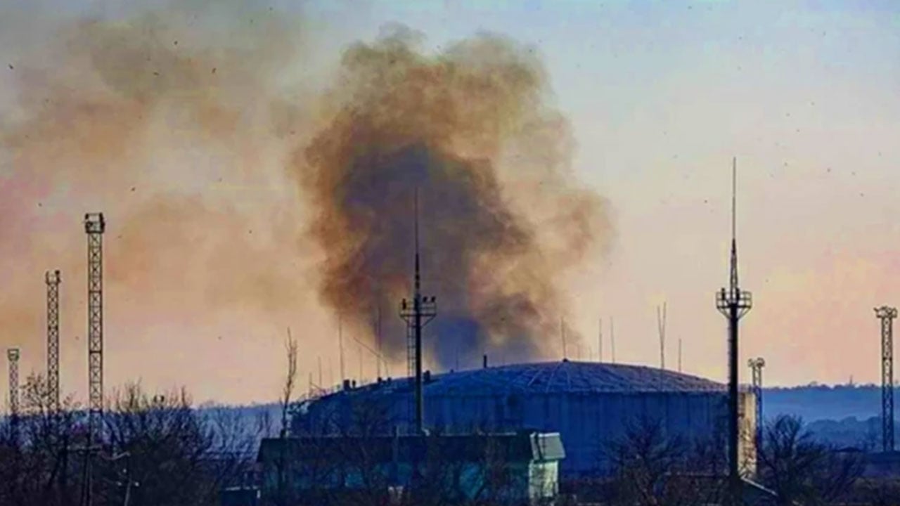 İşte bu beklenmiyordu! İHA üretim tesisini vuruldu