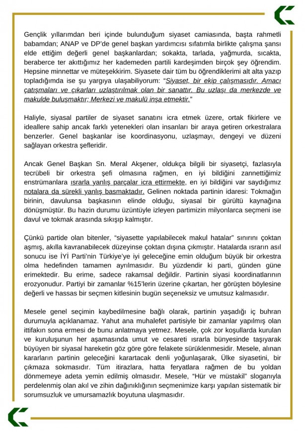 Foto - İşte bu hiç beklenmiyordu! İYİ Parti’de çok üst düzey istifa! Meral Akşener resmen çılgına dönecek 