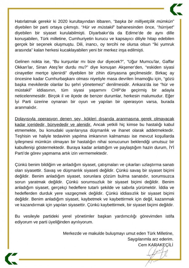 Foto - İşte bu hiç beklenmiyordu! İYİ Parti’de çok üst düzey istifa! Meral Akşener resmen çılgına dönecek 