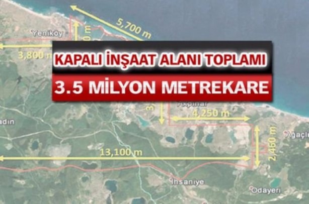 Foto - İşte bütün ayrıntılarıyla 3. Havalimanı