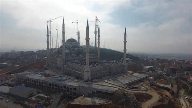 Foto - İşte Çamlıca Cami'de son durum