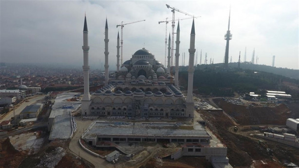İşte Çamlıca Cami'de son durum