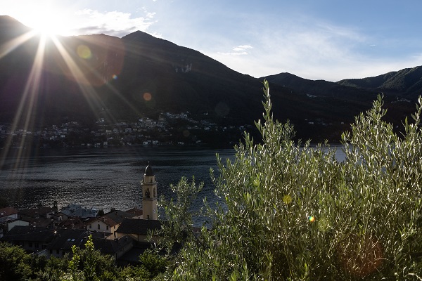 İşte, Como Gölü'nün en eski zeytin değirmeni