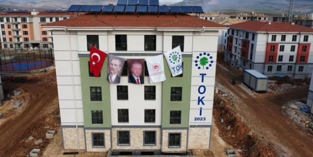 İşte depremzedelerin yeni yuvaları! 'Rantsal dönüşüm' diyen utanmazlara gelsin