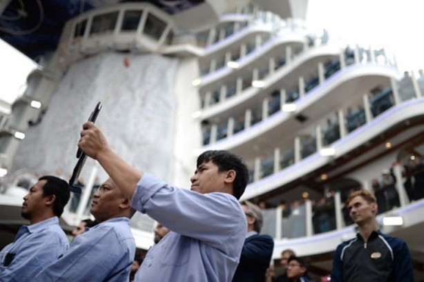 Foto - İşte dünyanın en büyük gemisi 