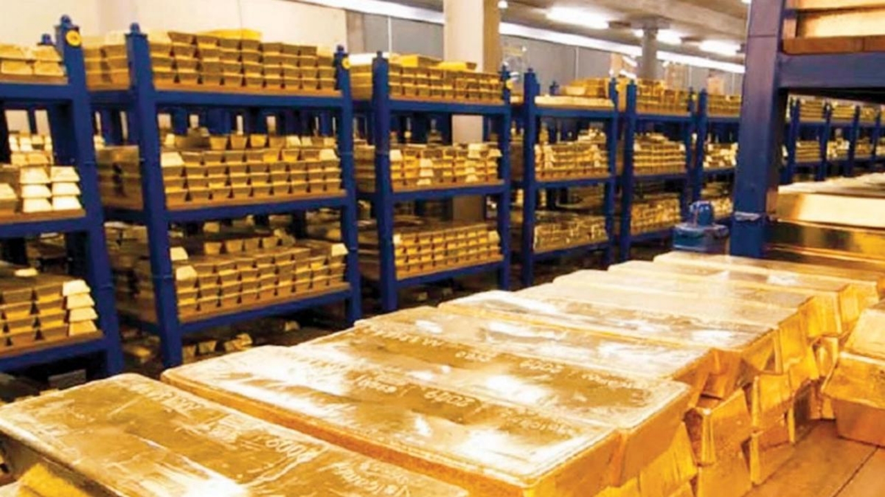 İşte dünyanın en büyük kasası! 60 ülkenin çil çil altınları burada tutuluyor