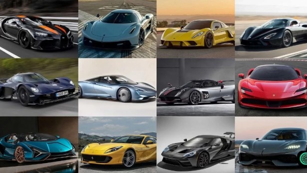 İşte dünyanın en hızlı otomobilleri