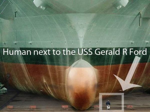 İşte dünyanın en pahalı uçak gemisi