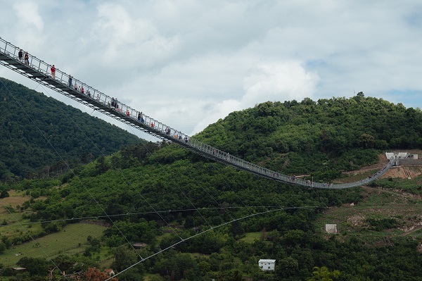 Foto - İşte dünyanın en uzun yaya asma köprüsü