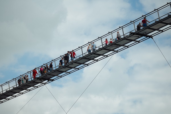 Foto - İşte dünyanın en uzun yaya asma köprüsü