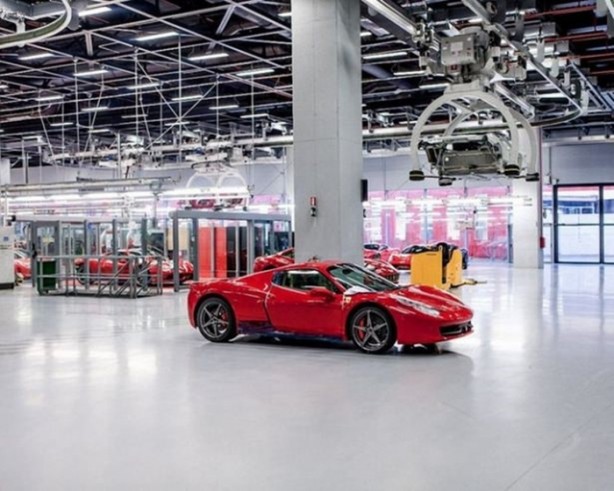 Foto - İşte efsane araba Ferrari'nin üretimi 