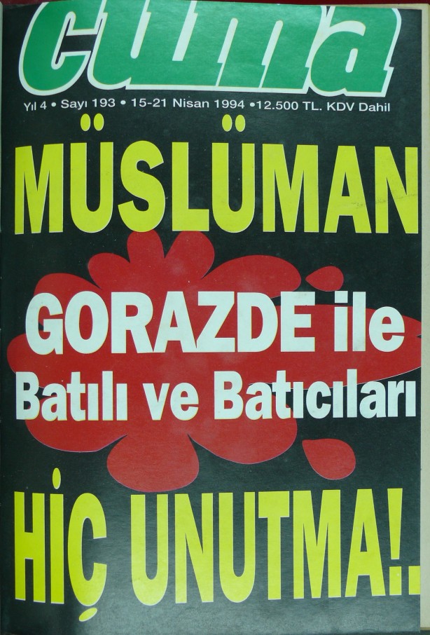 Foto - İşte Efsane Dergi Cuma'nın cesur kapakları