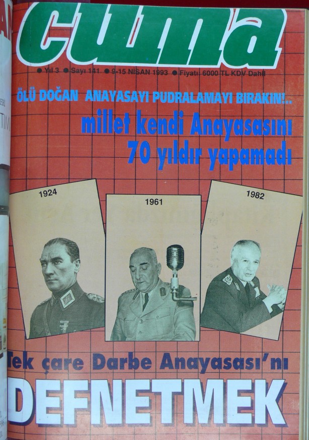 Foto - İşte Efsane Dergi Cuma'nın cesur kapakları