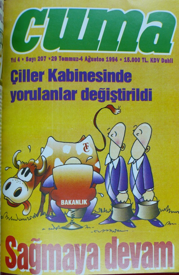 Foto - İşte Efsane Dergi Cuma'nın cesur kapakları