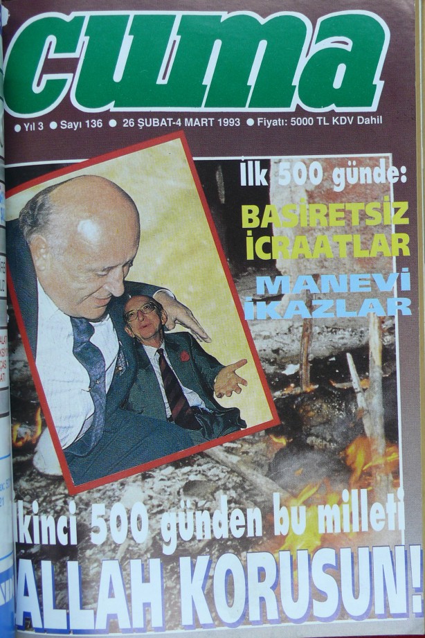 Foto - İşte Efsane Dergi Cuma'nın cesur kapakları