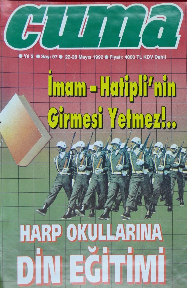 Foto - İşte Efsane Dergi Cuma'nın cesur kapakları