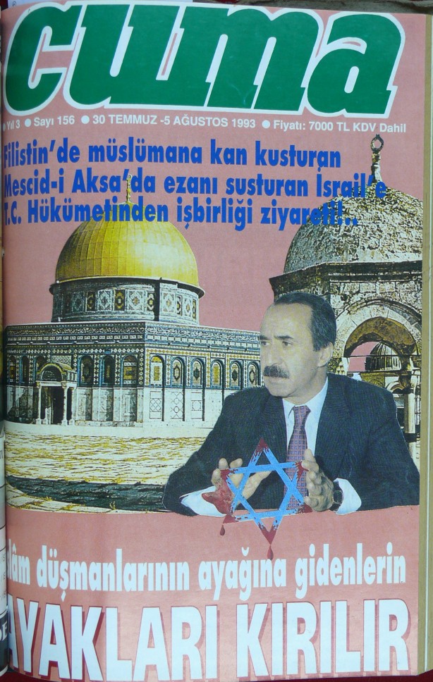 Foto - İşte Efsane Dergi Cuma'nın cesur kapakları