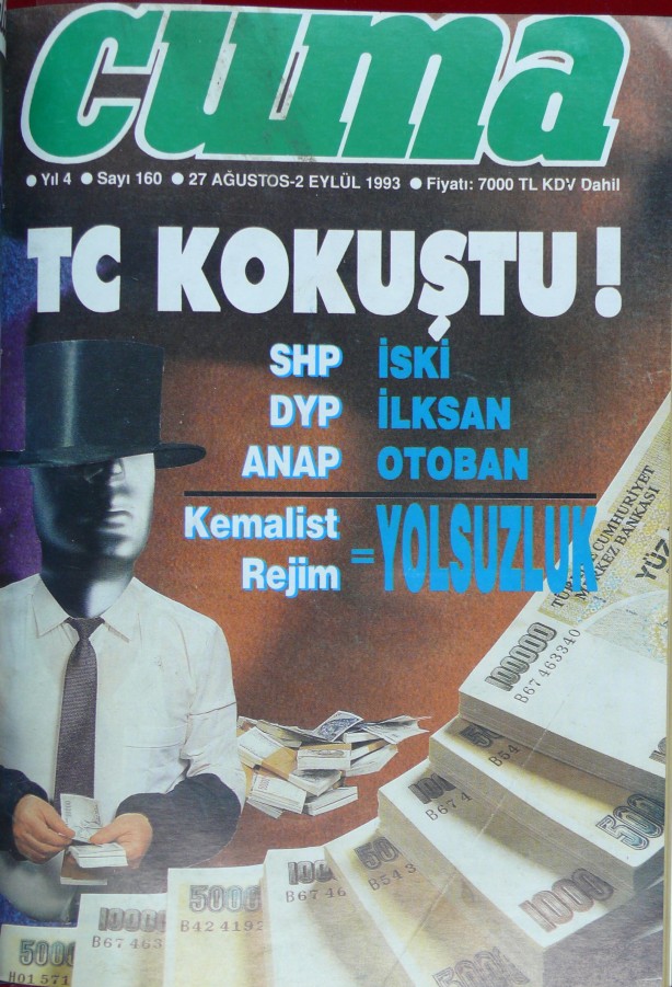 Foto - İşte Efsane Dergi Cuma'nın cesur kapakları