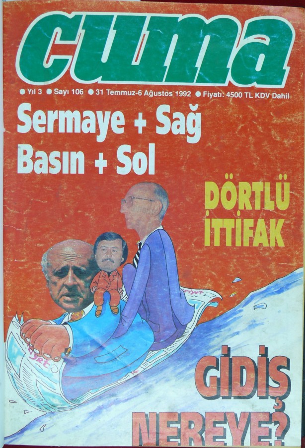 Foto - İşte Efsane Dergi Cuma'nın cesur kapakları