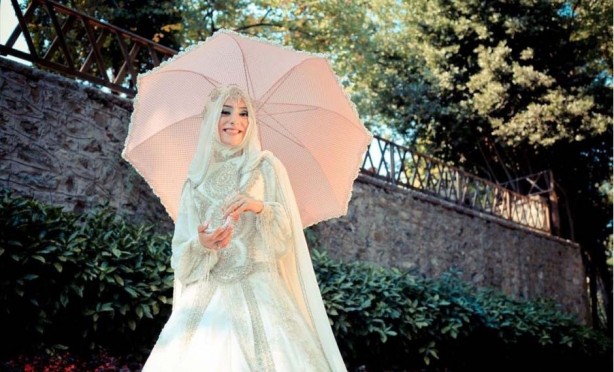 Foto - İşte en güzel 10 'tesettürlü gelinlik' modeli 
