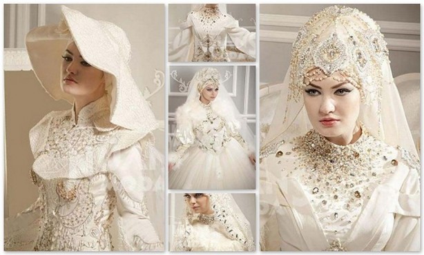 Foto - İşte en güzel 10 'tesettürlü gelinlik' modeli 