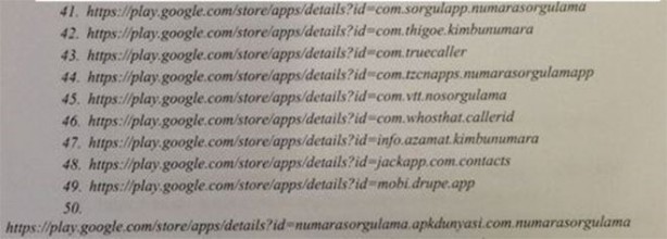 Foto - İşte erişimi engellenen 70 mobil uygulama