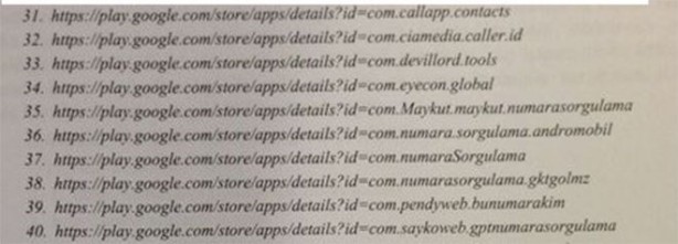 Foto - İşte erişimi engellenen 70 mobil uygulama