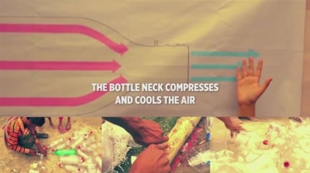 Foto - İşte ev yapımı klima