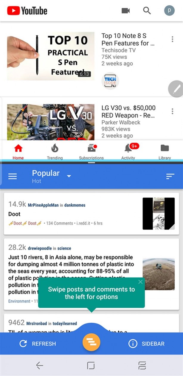 Foto - İşte Galaxy Note 8'in gizli özelliği