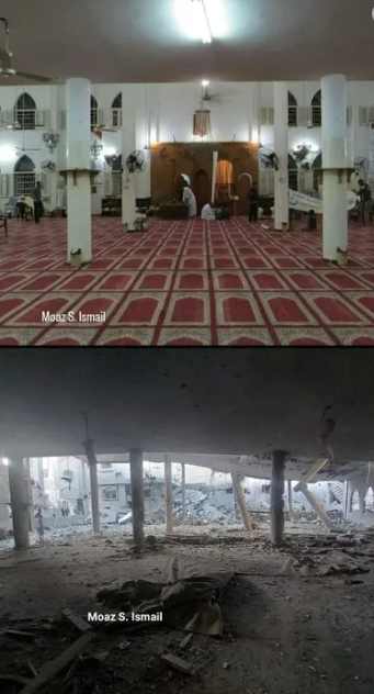 Foto - İşte Gazze'deki yıkımın resmi! Kadim şehir 45 günde enkaza döndü