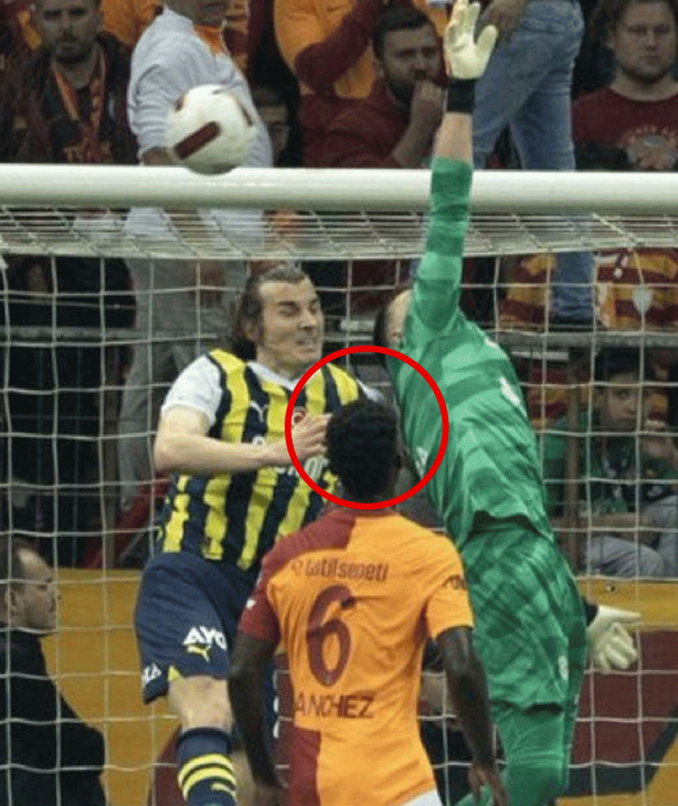 Foto - İşte görüntülere yansıyan detaylar! Çağlar’ın golünde gözlerden kaçan detay